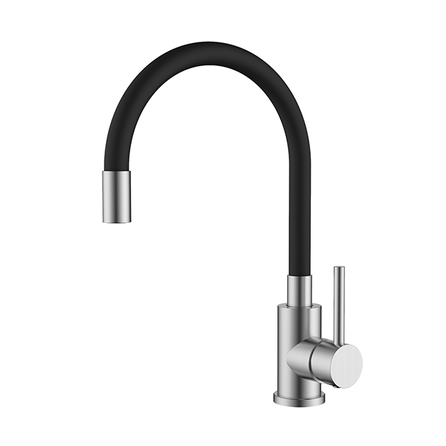 Grifo de cocina de acero inoxidable con spray pulldown